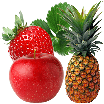 Dâu + Táo + Thơm + Thạch