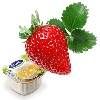 Dâu + Yogurt